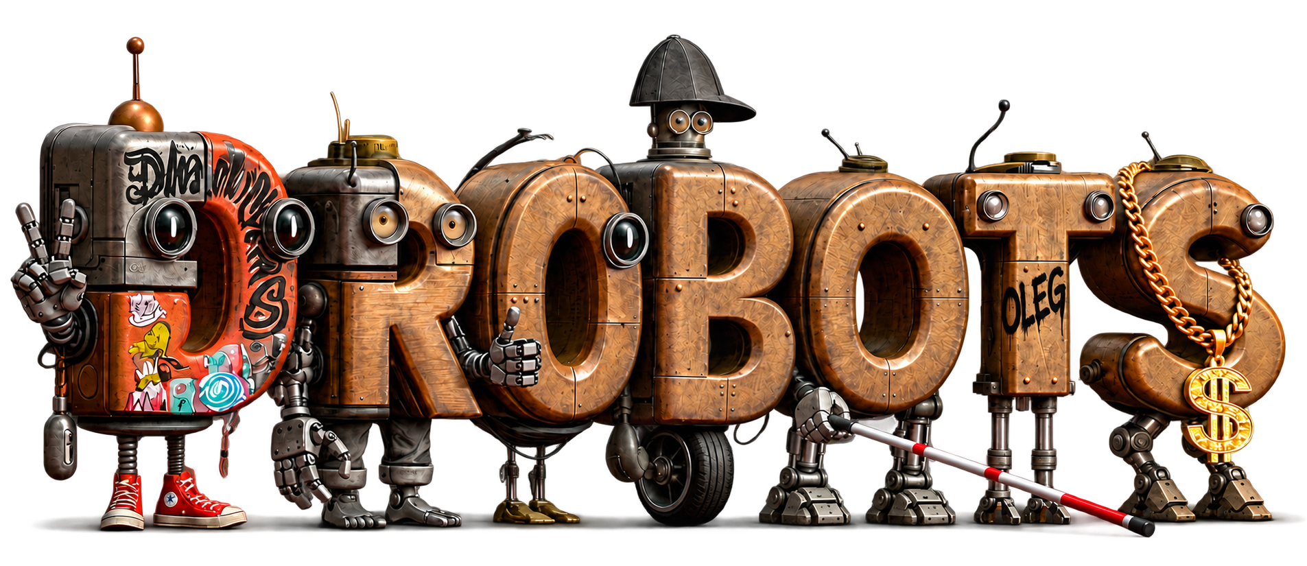 Drobots — полный ряд роботов